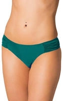 Bikini-Hose AQUARTI "Bikinihose Aquarti Damen Bikinihose mit seitlichen Raffungen",
