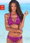 Triangel-Bikini S.OLIVER "Tonia", Damen, Gr. 32, Cup A/B, pink (fuchsia), Microfaser,