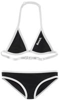 Triangel-Bikini BENCH., Jungen, Gr. 122/128, N-Gr, schwarz-wei&szlig; (schwarz, wei&szlig;),
