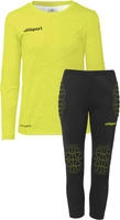 Sportanzug UHLSPORT "Torwart-Sets Prediction Kids", Kinder, Gr. 128, schwarz,