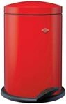 M&uuml;lleimer WESCO "116 Alpha", rot, B:30cm H:42,5cm T:30cm, Stahlblech, M&uuml;lleimer,