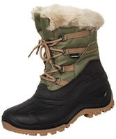 Winterstiefel SPIRALE "Evelin Damenstiefel gef&uuml;ttert" Gr. 38, gr&uuml;n, 38,
