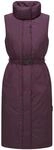 Steppweste NAVAHOO "Longweste Abendlied XIV", Damen, Gr. XS, lila (dusty plum),