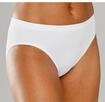 Slip LASCANA, Damen, Gr. 40/42, Jersey, wei&szlig;, Jersey, Obermaterial: 58% Baumwolle,