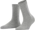 Socken FALKE "Cosy Wool", Damen, Gr. 35-38, grau (leuchtendes heather (3223)),