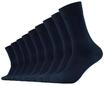 Socken CAMANO "comfort", Herren, Gr. 35-38, blau (navy), Baumwollmischung, unifarben,