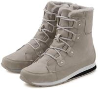 Stiefelette VIVANCE, Damen, Gr. 38, grau, Obermaterial: 50% Lederimitat, 50%