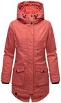 Parka NAVAHOO "Winterjacke Brinjaa", Damen, Gr. XS, rot (rouge), Obermaterial: 65%
