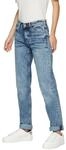 Straight-Jeans S.OLIVER "KAROLIN", Damen, Gr. 34, L&auml;nge 30, blau (blau30),