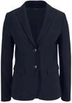 Kurzblazer BETTY BARCLAY "Kurzblazer langarm", Damen, Gr. 36, blau (dunkelblau),
