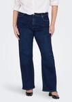 High-waist-Jeans ONLY CARMAKOMA "CARWILLY HW WIDE JEANS CRO NOOS", Damen, Gr. 42,