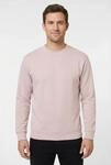 Sweatshirt FRUIT OF THE LOOM, Herren, Gr. S (44/46), rosa (puder rose), angeraute