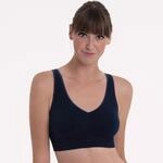 Soft-BH ANITA SINCE 1886, Damen, Gr. M, N-Gr, blau (schwarz), Obermaterial: 97%