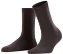 Socken FALKE "Cosy Wool", Damen, Gr. 35-38, braun (schwarz braun (5233)),