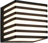 Au&szlig;en-Wandleuchte TELEFUNKEN "LED Wandlampe", schwarz-wei&szlig; (wei&szlig;, neutral),
