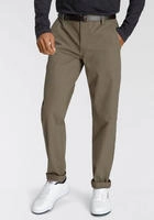 Chinohose BRUNO BANANI, Herren, Gr. 30, L&auml;nge 32, gr&uuml;n (khaki), Web, Obermaterial:
