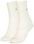 Socken TOMMY HILFIGER "TH WOMEN SOCK DOT 2P", Damen, Gr. 39-42, beige (light...