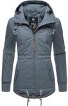 Winterjacke RAGWEAR "Winterjacke YM-Danka", Damen, Gr. 3XL, grau (grau23),