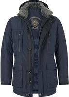 Winterjacke JAN VANDERSTORM "Funktionsjacke BOTULFR", Herren, Gr. 54, blau