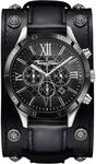 Chronograph THOMAS SABO "REBEL ICON", schwarz, Armbanduhren, Herren, Chronograph,
