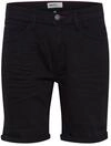 Jeansshorts BLEND "Jeansshorts BHDenimshorts", Herren, Gr. L, N-Gr, schwarz (denim