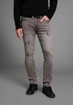 Straight-Jeans BRUNO BANANI "Hutch", Herren, Gr. 29, L&auml;nge 30, grau (grau dam.),