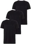 T-Shirt AJC, Herren, Gr. 4XL (68/70), schwarz, Single Jersey, Obermaterial: 100%