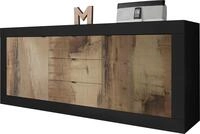 Sideboard HOME AFFAIRE "Basic Breite 210 cm, Kommode 2 T&uuml;ren, 3 Schubk&auml;sten,