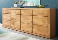 Sideboard OTTO HOME "Trondheim,200 cm breit,42 cm tief, Fronten Holzmassiv,