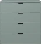Kommode M&Auml;USBACHER "Bonnie", gr&uuml;n (pine gr&uuml;n matt), B:81cm H:87cm T:45cm,