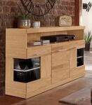 Sideboard OTTO HOME "Ribe,130cm breit,Fronten Massivholz,2T&uuml;ren mit geh&auml;rtetem