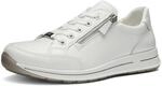 Keilsneaker ARA "OSAKA", Damen, Gr. 3,5 (36,5), wei&szlig;, Glattleder, unifarben, Schuhe