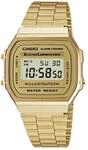 Chronograph CASIO VINTAGE, gold (goldfarben, goldfarben), Armbanduhren, Damen,