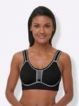 Sport-BH VIANIA, Damen, Gr. 95, Cup E, schwarz, 47% Polyamid, 41% Polyester, 12%
