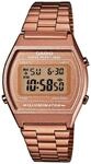 Chronograph CASIO VINTAGE, rosa (ros&eacute;goldfarben), Armbanduhren, Damen, Chronograph,