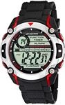Chronograph CALYPSO WATCHES "Digital For Man", schwarz (schwarz, rot), Armbanduhren,