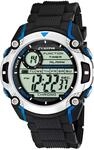 Chronograph CALYPSO WATCHES "Digital For Man", schwarz (schwarz, blau), Armbanduhren,