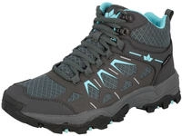 Outdoorschuh LICO "Outdoorstiefel Sierra High", Damen, Gr. 41, grau, Synthetik,