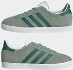 Sneaker ADIDAS ORIGINALS "GAZELLE", Damen, Gr. 37, silber (silber gr&uuml;n,...