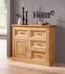 Sideboard OTTO HOME "Selma", beige (natur gebeizt, gewachst), B:100cm H:87cm T:38cm,