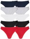 String, Damen, Gr. 36/38, bunt (rot, schwarz, wei&szlig;, grau, meliert, navy), Single