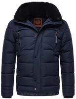Steppjacke STONE HARBOUR "Winterjacke Witaas", Herren, Gr. XXL, blau (navy),