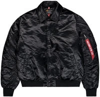 Bomberjacke ALPHA INDUSTRIES "Coach Logo Jacket", Herren, Gr. S, schwarz,