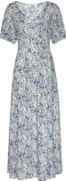 Maxikleid BUFFALO "mit zartem Blumendruck und V-Ausschnitt aus Webware", Damen, Gr.
