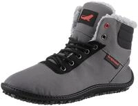 Barfu&szlig;schuh LEGUANO "KOSMO", Damen, Gr. 43, grau (anthrazit), Textil, Schuhe