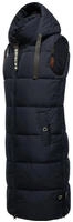 Steppweste NAVAHOO "Steppweste Schnuffelchen", Damen, Gr. XS, blau (navy),