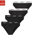 Slip BENCH., Herren, Gr. S, 4 Stk., schwarz, Jersey, Obermaterial: 95% Baumwolle, 5%