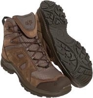 Sicherheitsstiefel HAIX "Black Eagle Athletic 2.0 N GTX mid" Gr. 9,5, braun, 9.5,