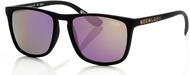 Sonnenbrille SUPERDRY "Modell 996059", Damen, schwarz, lila, matt, Sonnenbrillen