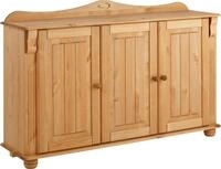 Sideboard OTTO HOME "Adele", beige (gelaugt, ge&ouml;lt), B:130cm H:90,7cm T:39,5cm,